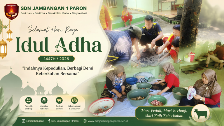 hari raya qurban sdn jambangan 1 paron
